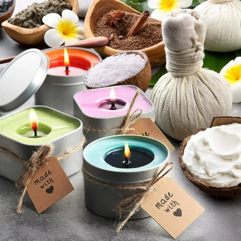 1kg/500/250/100g Pure Soy Wax for Handmade Candles Pre-Core Pigments Aromatherapy Material DIY Crafting Supplies