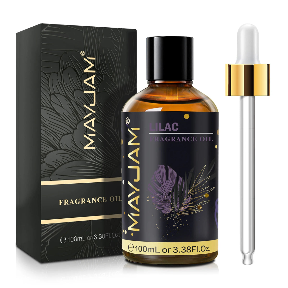 MAYJAM Fragrance Oil Hotel Lilac Forest Pine Bay Rum Chocolate White Santal Scents for Diffuser Candle Making 100ml Aroma Oil