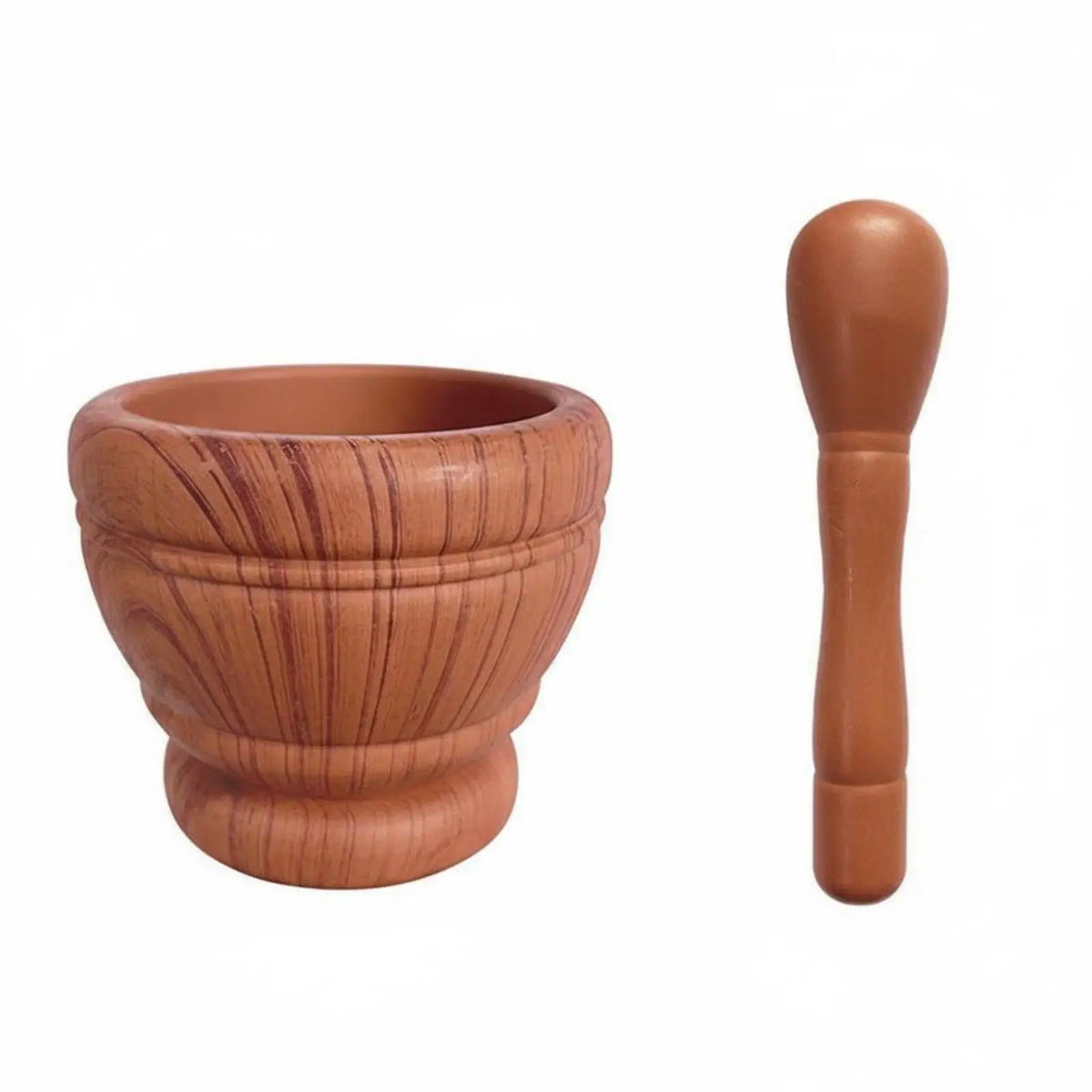 Garlic Grinder Manual Spice Garlic Mortar Pestle for Pepper Herbs Grinding Kitchen Tool