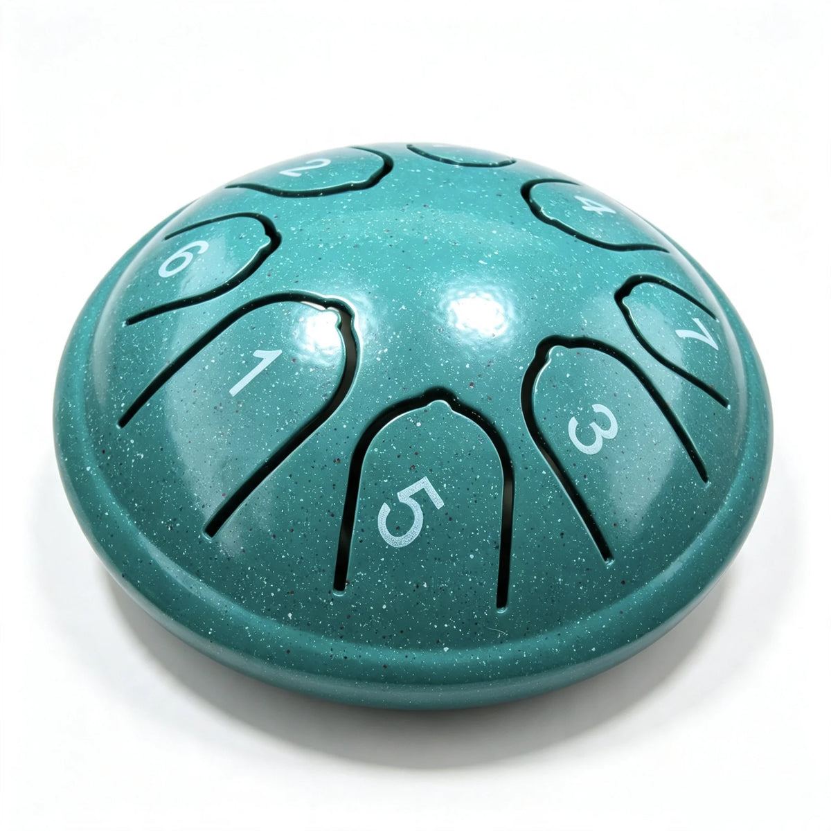 Miwayer 8 Tone 4.5 Inch Steel Tongue Drum Mini Handpan with Mallets Portable Meditation Percussion Instrument