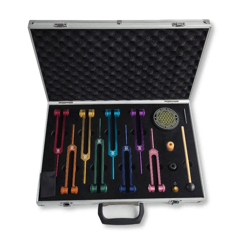 Colorful Tuning Fork Set