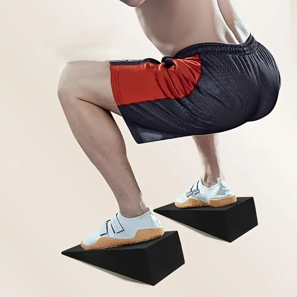 1 Pair Incline Design Yoga Squat Wedge Stability Training Adjustable Triangle Yoga Blocks Leg Recovery Calf Stretch