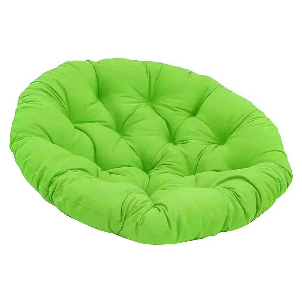 1pc Waterproof Chair Rocking Cushion Chair Hanging Basket Chair Papaya Chair Round Cushion 60x60 Cm Home Textile Accessories