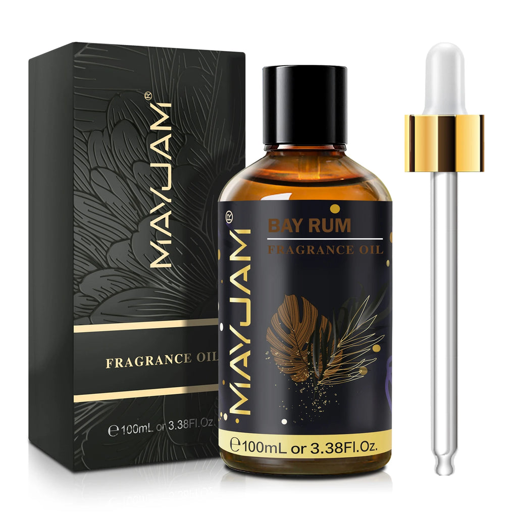 MAYJAM Fragrance Oil Hotel Lilac Forest Pine Bay Rum Chocolate White Santal Scents for Diffuser Candle Making 100ml Aroma Oil