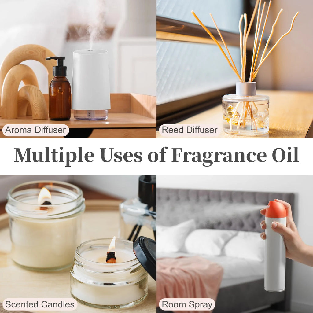MAYJAM Fragrance Oil Hotel Lilac Forest Pine Bay Rum Chocolate White Santal Scents for Diffuser Candle Making 100ml Aroma Oil