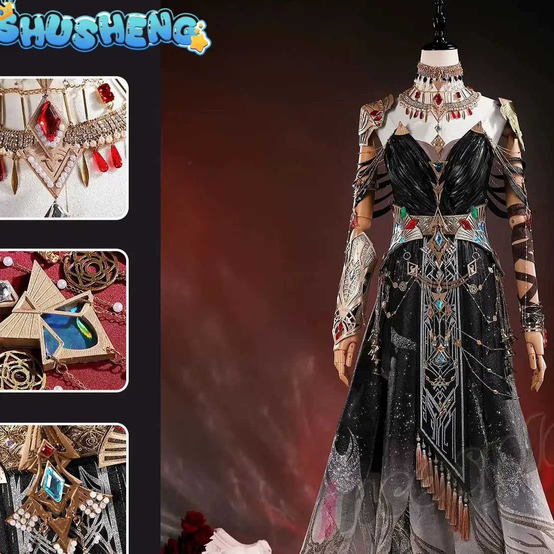 Game Love and Deepspace cosplay Female Hunter Immortal Divine Oath Female Protagonist Cosplay Costume MC protagonist in stock