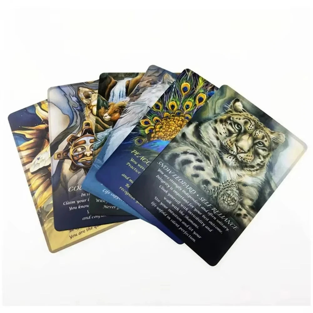 Tarot Cards Spirits Of The Animals Oracle Cards Games Set Party Entertainment Board Games