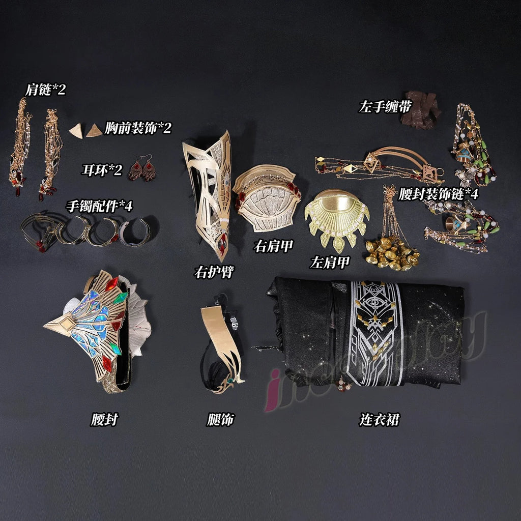 Game Love and Deepspace cosplay Female Hunter Immortal Divine Oath Female Protagonist Cosplay Costume MC protagonist in stock