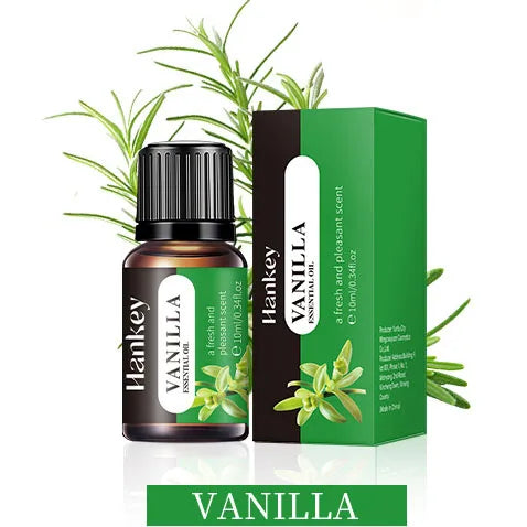20 Flavors 10ml Essential Oils for Aroma Diffuser Air Humidifier Home Water-soluble Lavender Vanilla Orange Olive Fragrance Oil