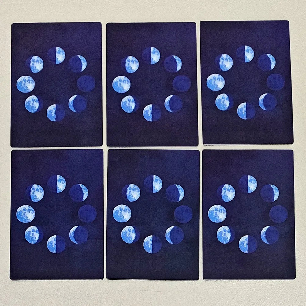 Moonology Oracle Cards 44 Card Deck with Guidebook, 12*8.5cm Moon Phase & Astrology Cards for Daily Guidance