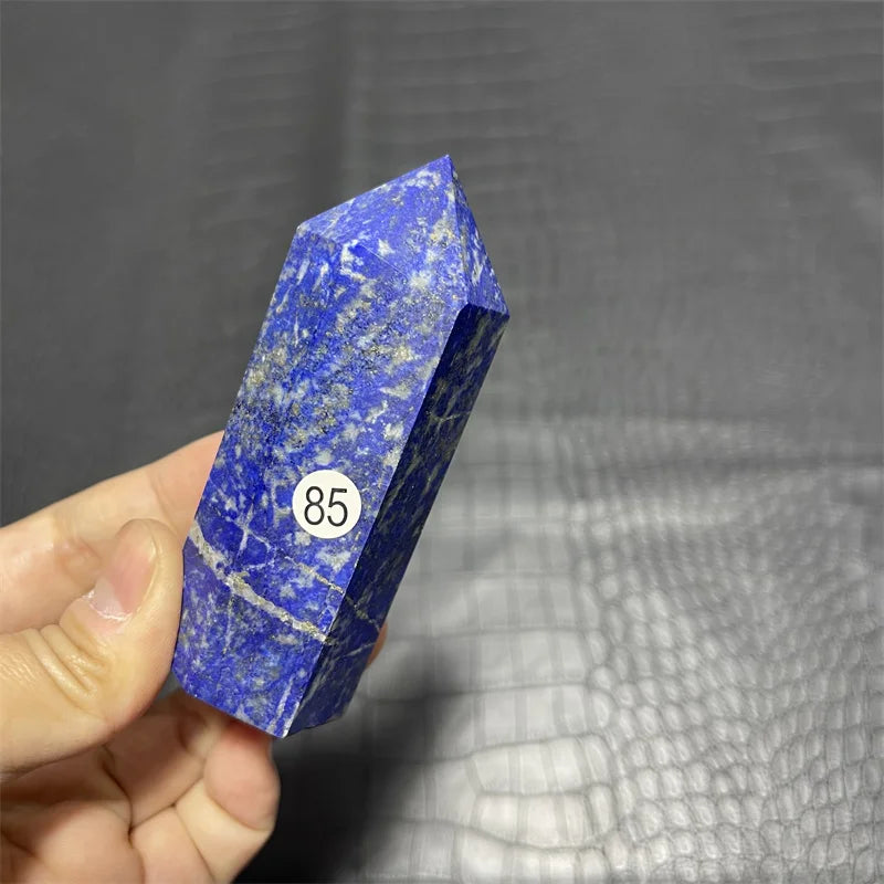High Quality Natural Crystal Crafts Lapis Lazuli Point 15-20cm large Lapis healing Crystal Big Tower for decoration