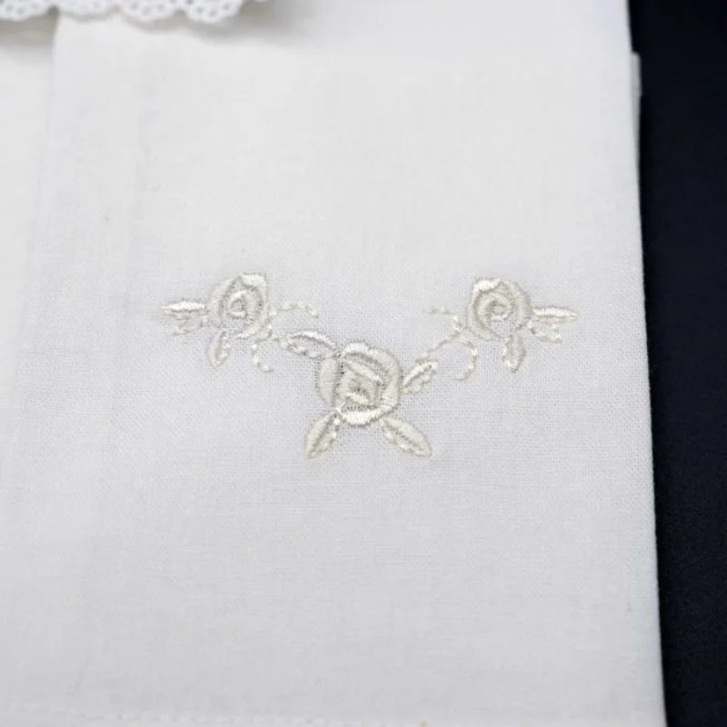 White Linen Altar Cloth With Cross Embroidery Pall Corporal Purificator Towel Catholicism Nine Fold Cloth For Church Supplies
