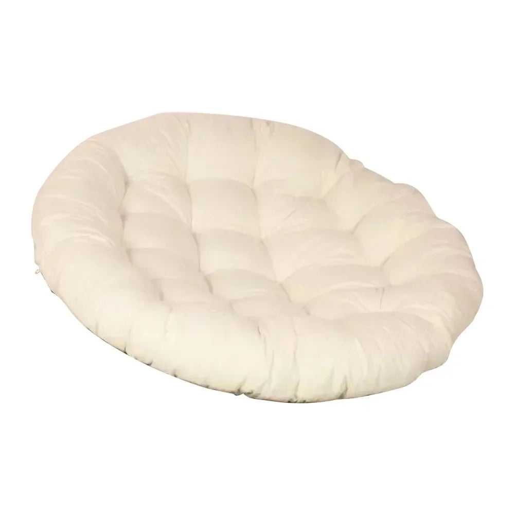 1pc Waterproof Chair Rocking Cushion Chair Hanging Basket Chair Papaya Chair Round Cushion 60x60 Cm Home Textile Accessories