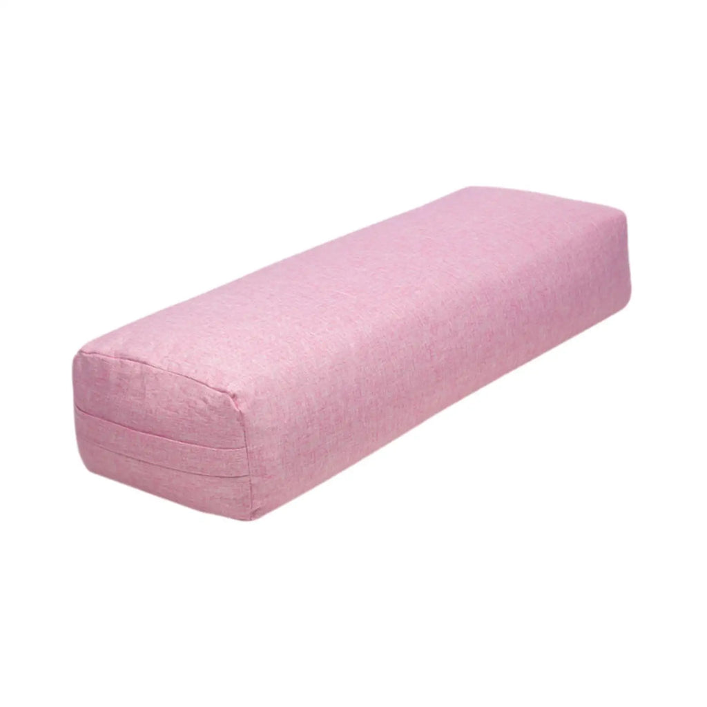 Skin Friendly Sponge Yoga Bolster Pillow for Rest Sleep and Office Washable Support Block for Yoga Accessories