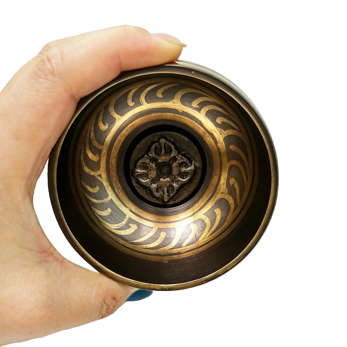 Miwayer Lotus Tibetan Singing Bowl Set, Unique Gift for Meditation Yoga Relaxation & Chakra Healing