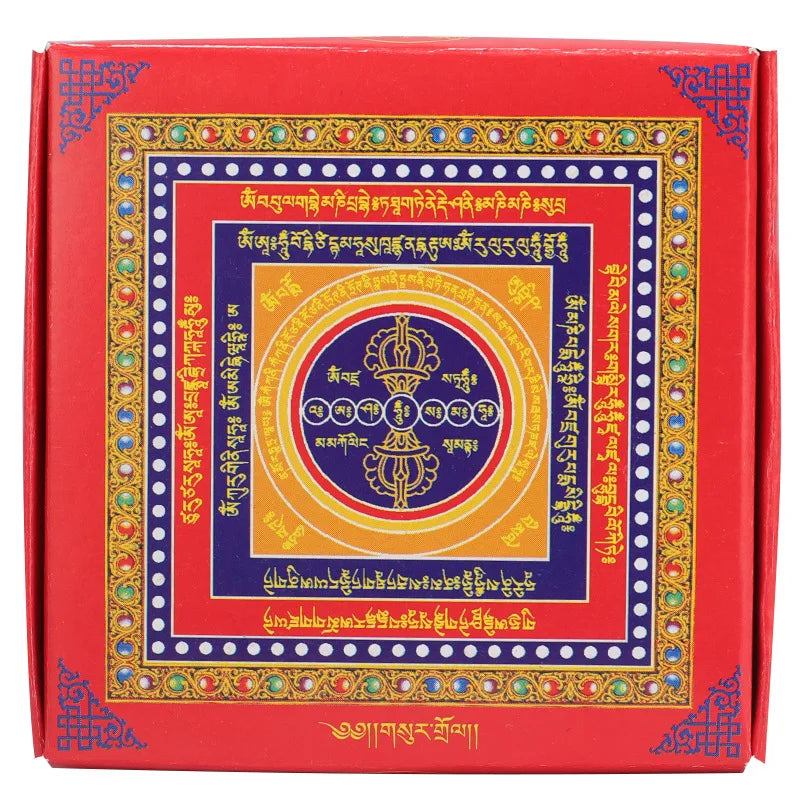 Traditional Folk Ritual Burning Paper Printed Mantra Pattern 280 Sheets Per Bundle Outdoor Incense Ceremony Supply
