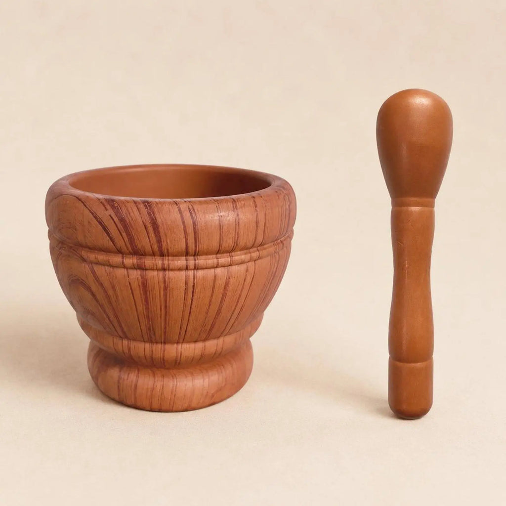 Garlic Grinder Manual Spice Garlic Mortar Pestle for Pepper Herbs Grinding Kitchen Tool