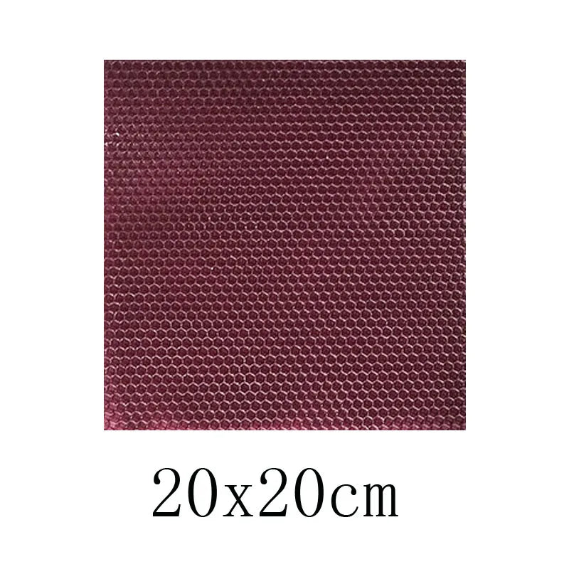 12pcs 15cm*20cm*0.3cm Natural Candle Material, Handmade DIY Honey Candle for Children, Craft Wax, Honeycomb Color Beeswax
