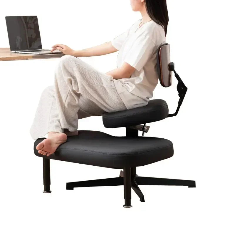 Cross-legged chair adjustable kneeling chair with backrest upright chair lifting meditation yoga chair seat loungechairsturdy