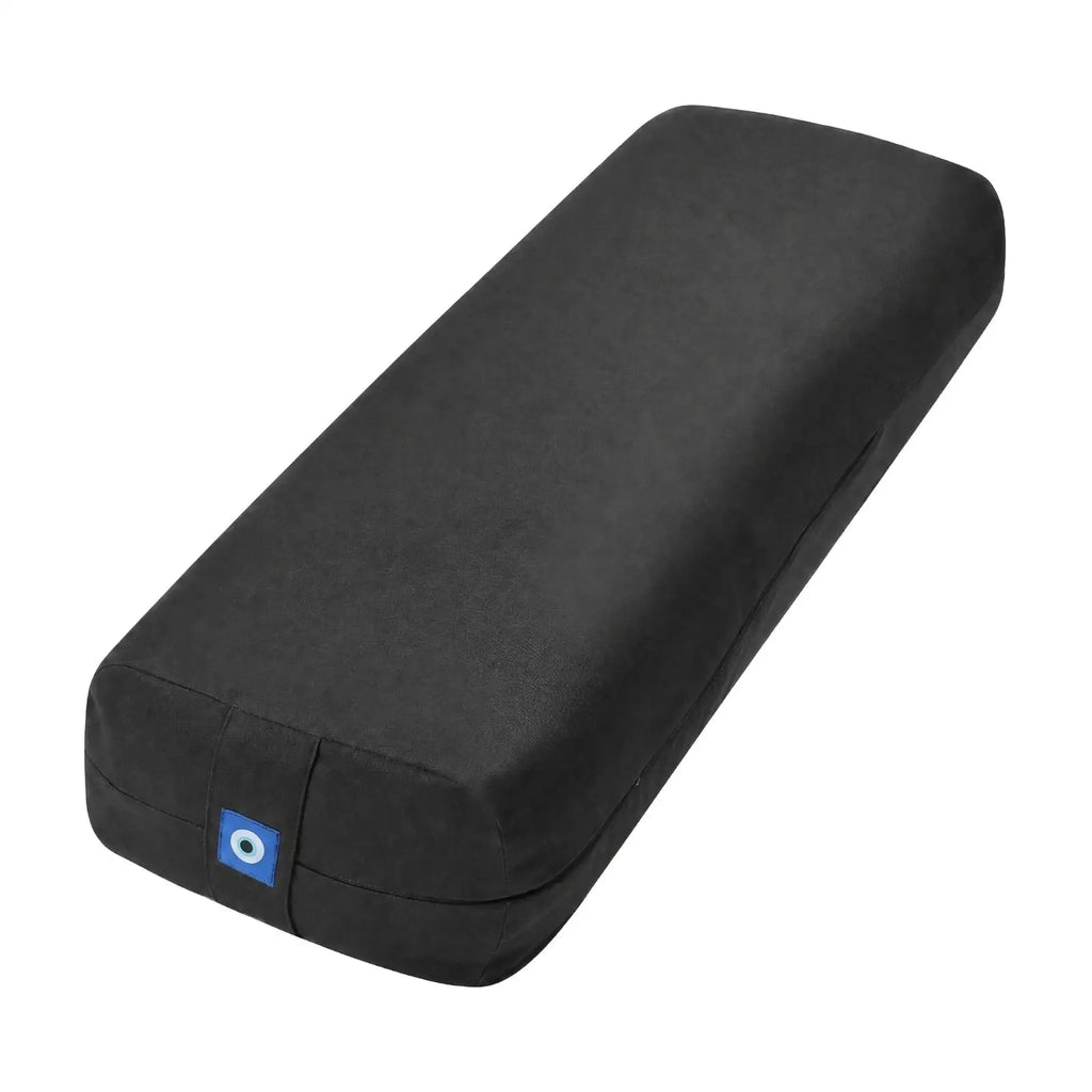 Yoga Bolster Pillow Cotton Rectangular Cushion for Relaxation Exercise Support for Neck Reclining Restorative Fitness Gear