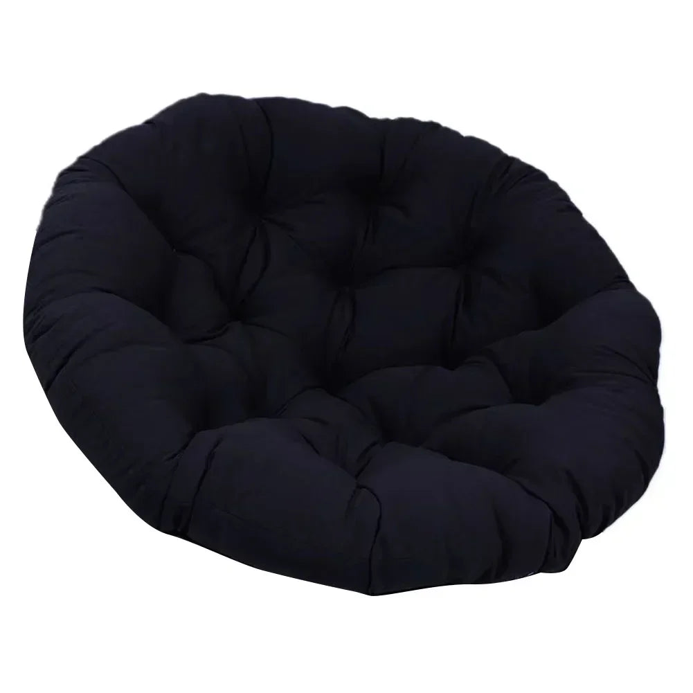 1pc Waterproof Chair Rocking Cushion Chair Hanging Basket Chair Papaya Chair Round Cushion 60x60 Cm Home Textile Accessories