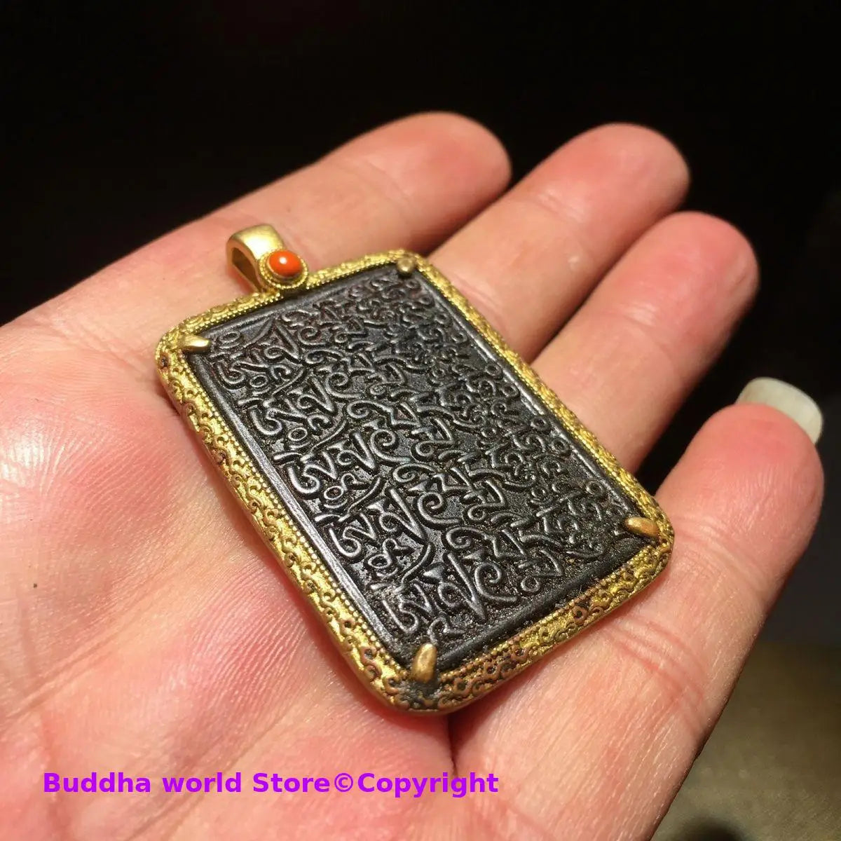 2026 Thailand Tibet Buddhist pocket efficacious divine Thogchag Buddha figure Mantra scripture Amulet Pendant safety good luck