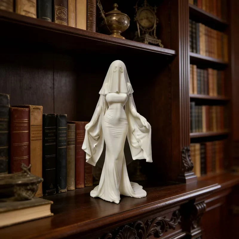 10cm/4Inch Character Figurine, Spiritual Banner Design, 3D Printed Collectible Ornament, Desktop Decorations