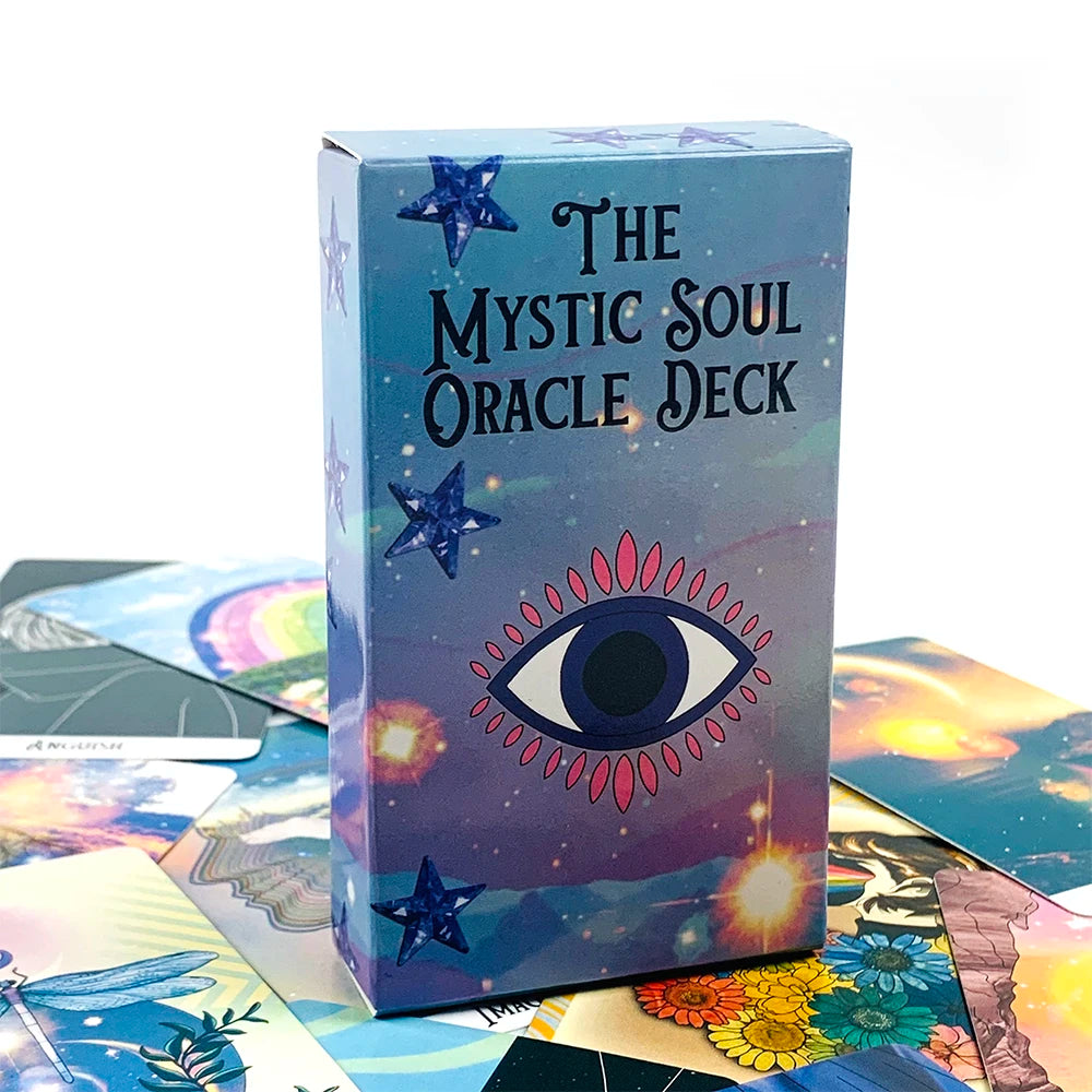 Mystic Soul Oracle Deck A 60 Cards In This Deck For Self-reflection and Guidance,Perfect For Spiritual Guidance & Collectors