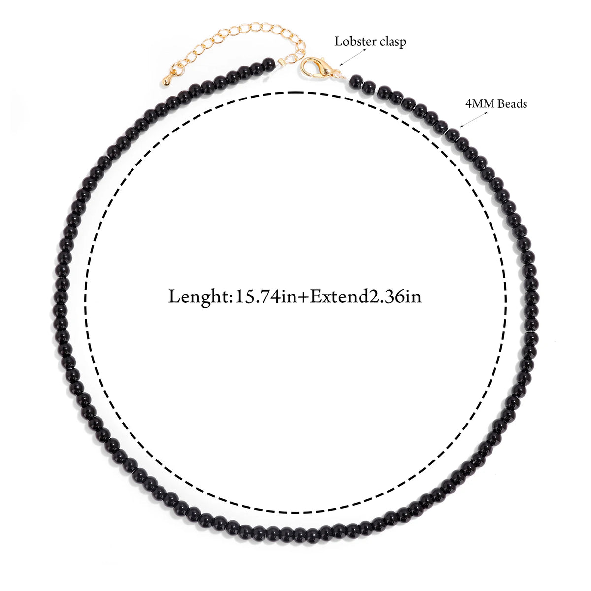 4mm Natural Amethysts Round Beads Necklace with Card for Women Female Healing Reiki Spiritual Energy Necklace Jewelry Gifts