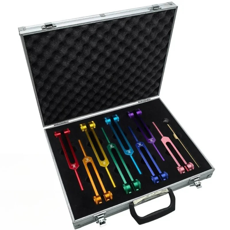 Colorful Tuning Fork Set