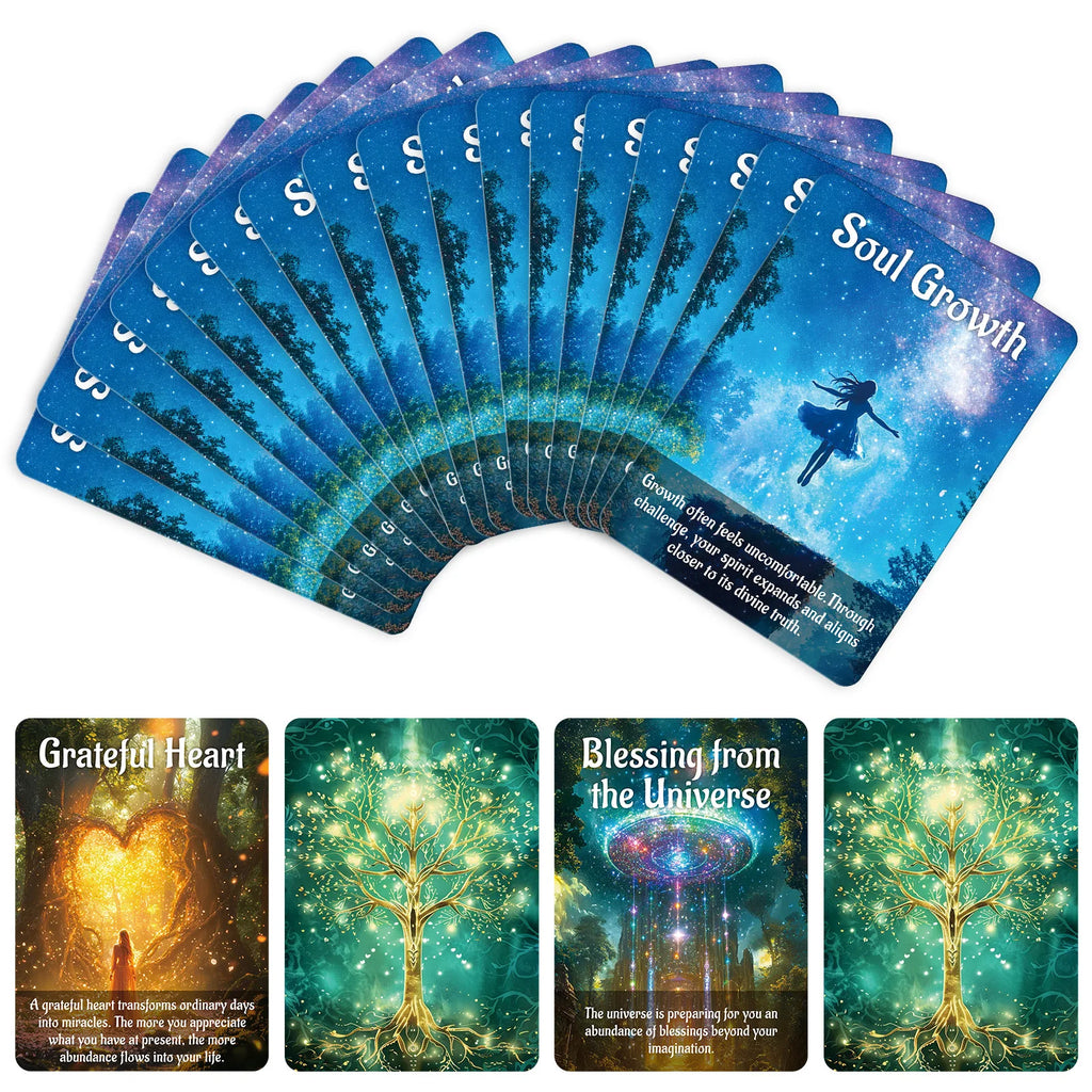 50Pcs Tarot Cards Oracle Spiritual Guidance Conversation Game Party Game for Adults Gift Friend Party
