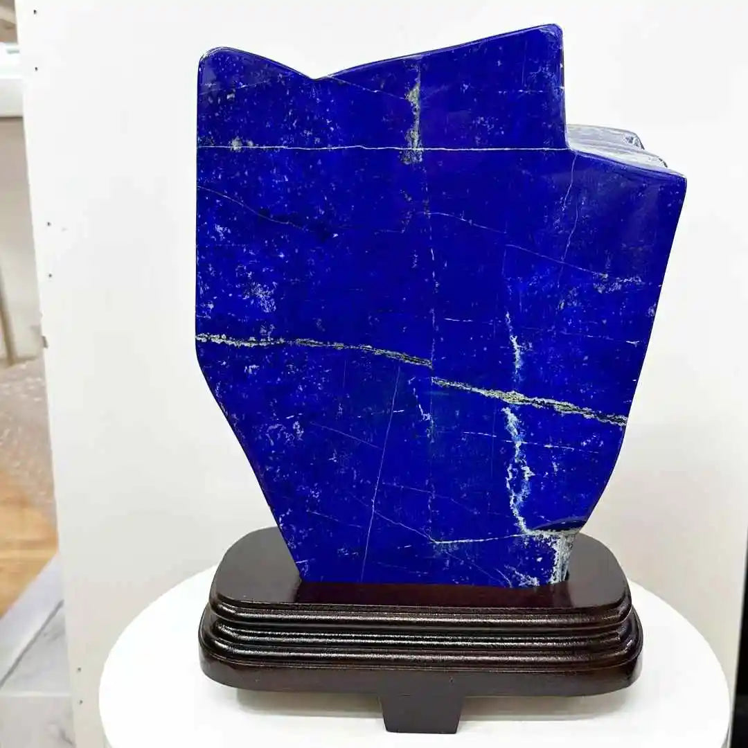 8-15kg Big House Decorations Crystal Stone Furnishings Natural Lapis Lazuli Original Raw Rough Mineral Specimen Rock Feng Shui