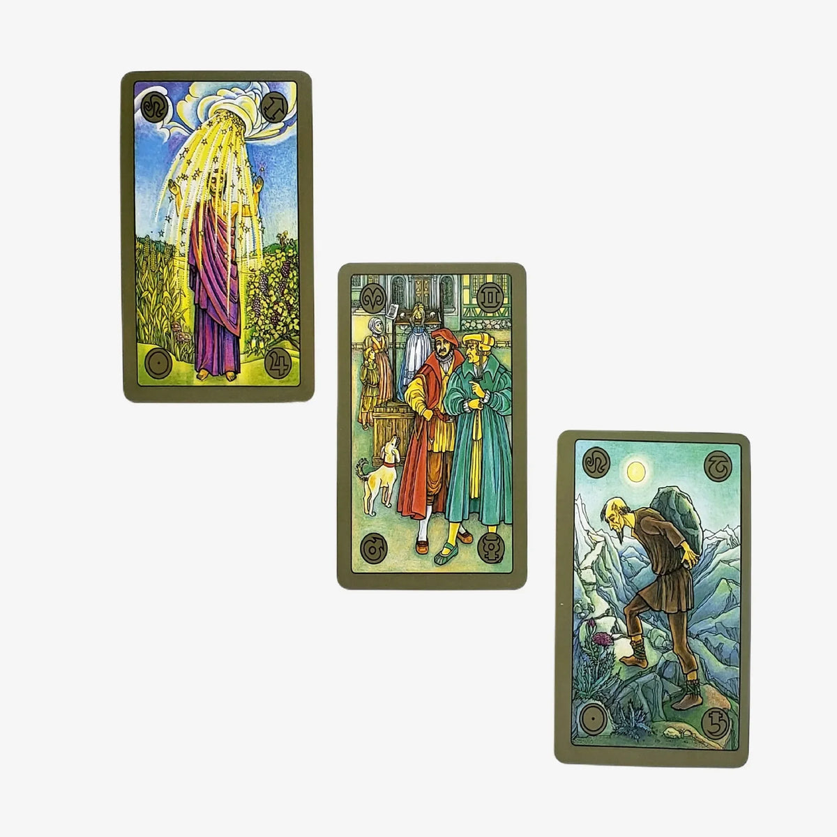Symbolon Tarot Cards Divination Deck English Versions Edition Oracle Board Playing Game For Party