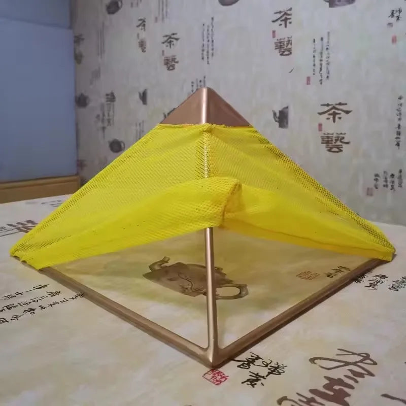 Meditation Sleep Zen Pyramid Stand Tent Manufacturer Copper Pyramid, Triangular Pyramid, Giza Pyramid Energy Receiver,