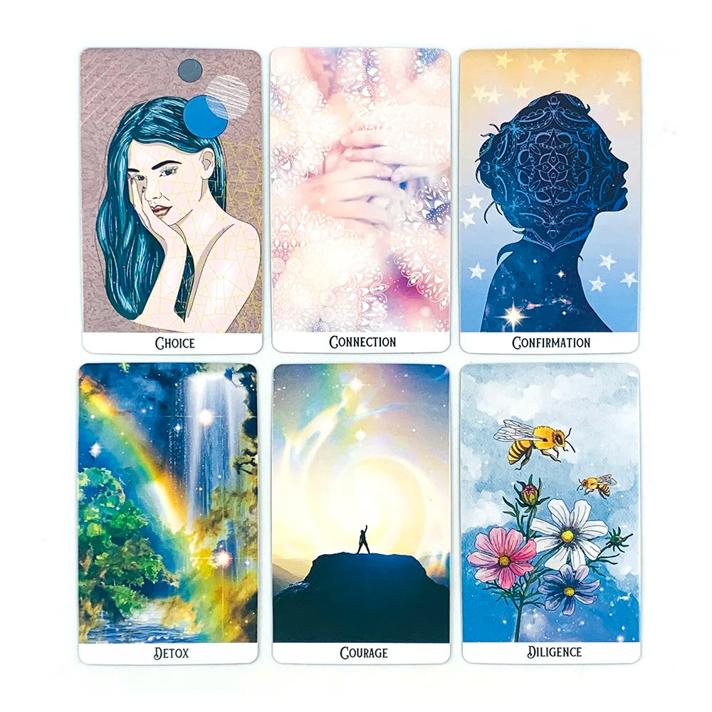 Mystic Soul Oracle Deck A 60 Cards In This Deck For Self-reflection and Guidance,Perfect For Spiritual Guidance & Collectors