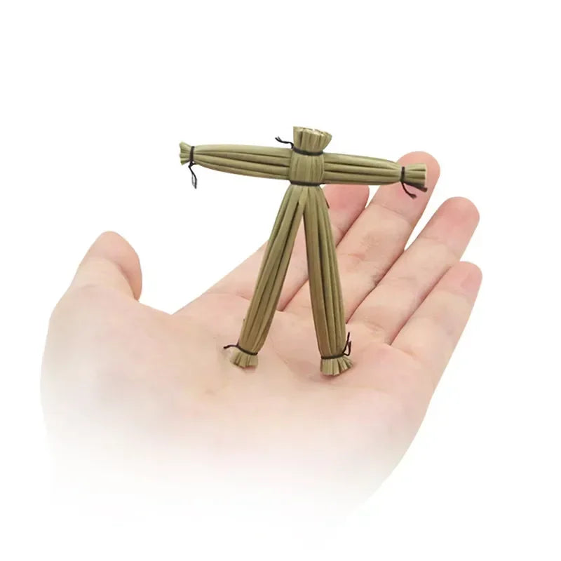 The OKito Voodoo Doll Straw Close Up Magic Tricks Mentalism Stage Magia Magie Magicians Prop Gimmick Illusion Accessory Funny
