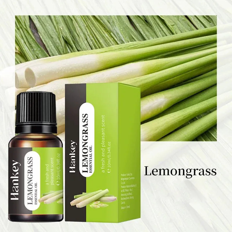 20 Flavors 10ml Essential Oils for Aroma Diffuser Air Humidifier Home Water-soluble Lavender Vanilla Orange Olive Fragrance Oil