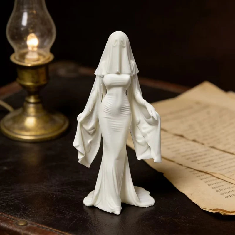 10cm/4Inch Character Figurine, Spiritual Banner Design, 3D Printed Collectible Ornament, Desktop Decorations