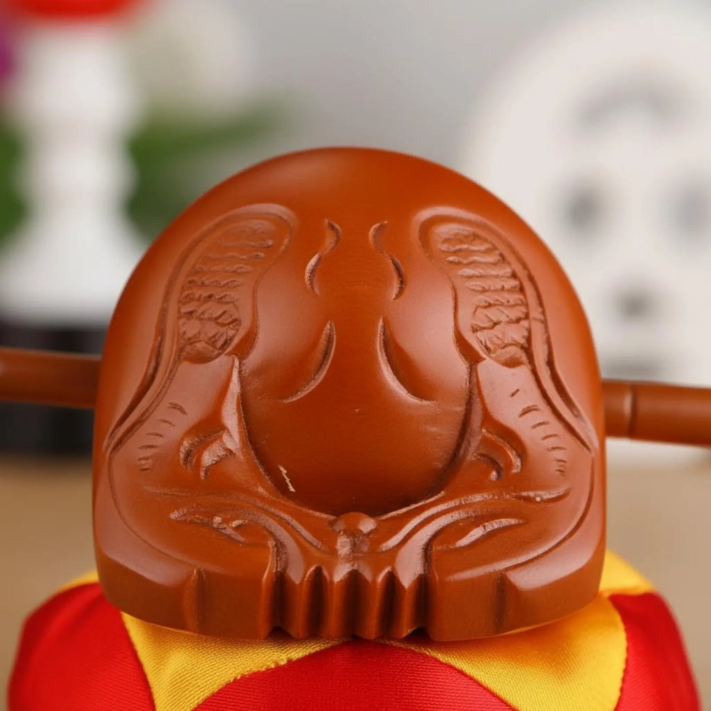 Rosewood Wood Temple Block Fine Carving Wooden Aquatic Creature Drum Carved Wood Aquatic Creature Sonorous Sound Religious Item