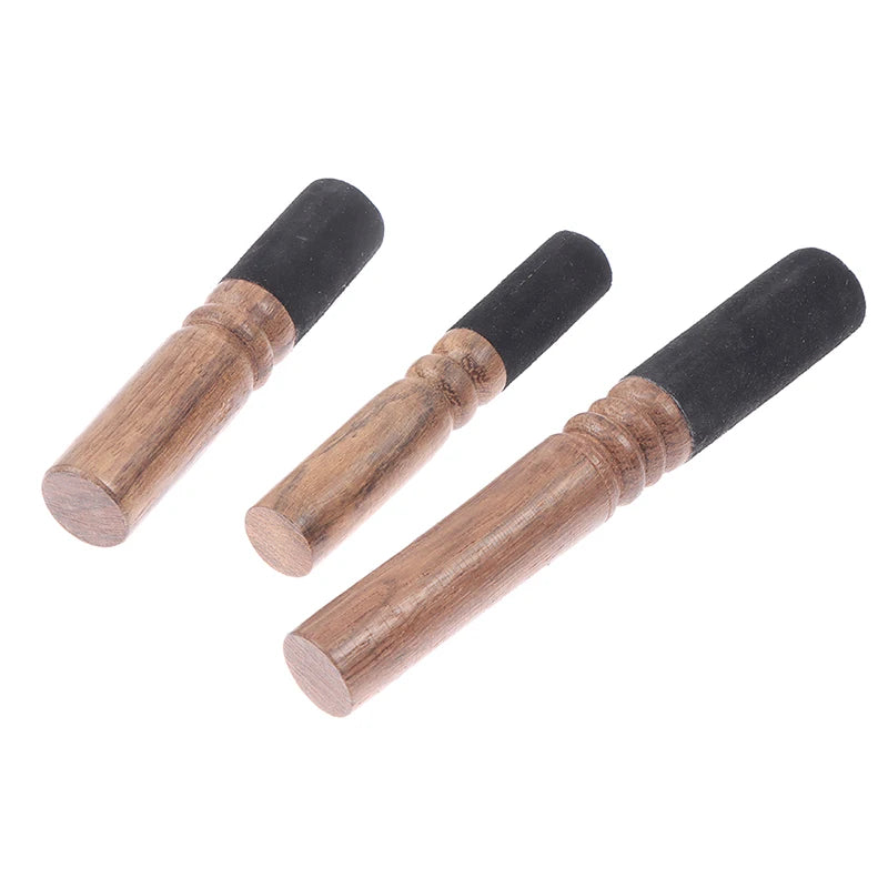 12.5cm 13cm 18cm Tibetan Singing Bowl Leather Stick Handmade Tibetan Bowl Leather Mallet for Yoga Chanting Meditation