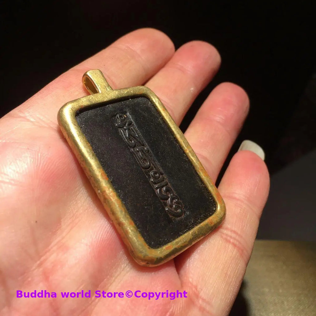 2026 Thailand Tibet Buddhist pocket efficacious divine Thogchag Buddha figure Mantra scripture Amulet Pendant safety good luck