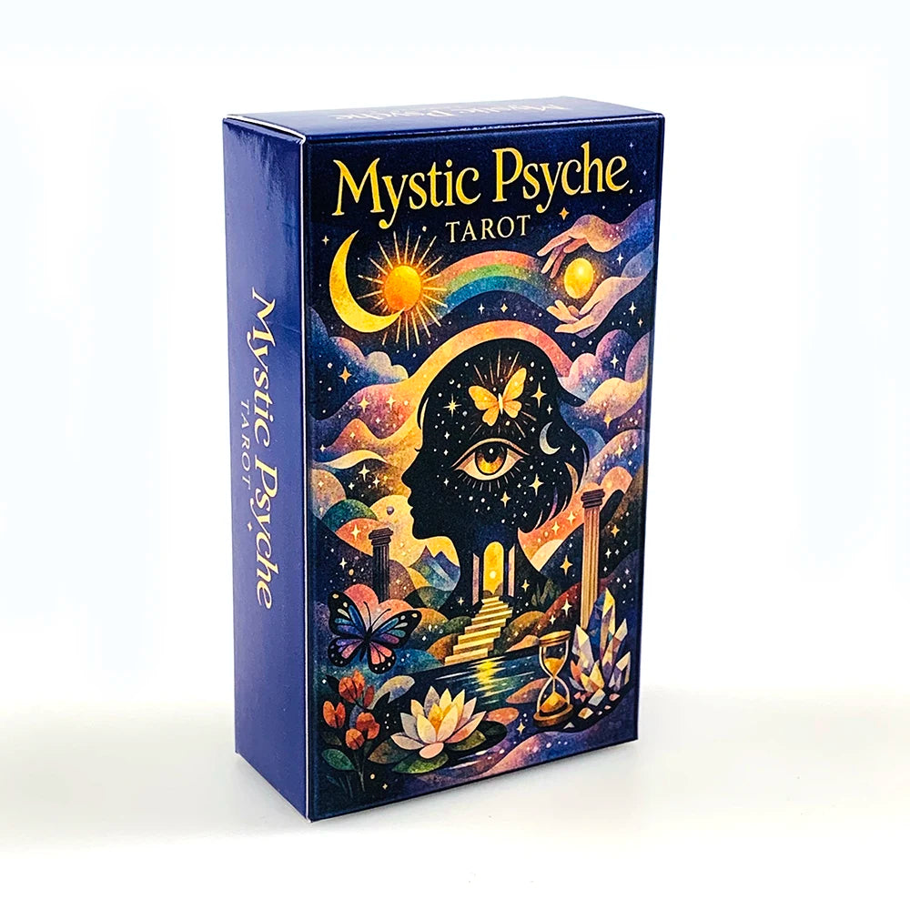 New Mystic Payche Tarot Cards 78 Cards Prediction Divination Tarot Deck Party Board Game Entertainment Leisure Cards Game