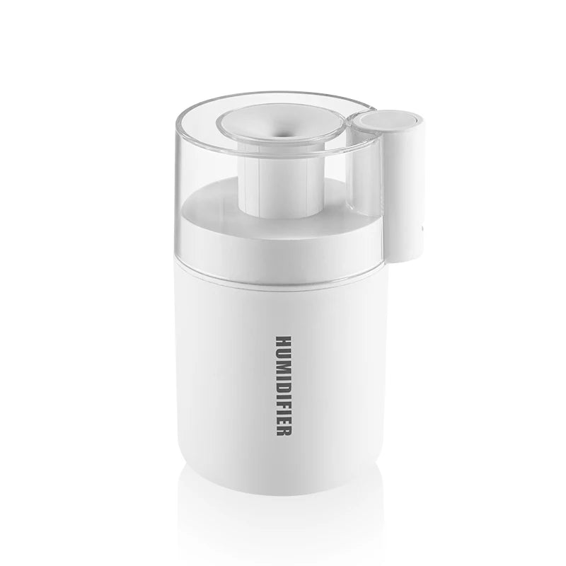 USB Portable 180ML Mini Air Humidifier for Bedroom Desktop Car Home-Silent Atomization with Aromatherapy Function