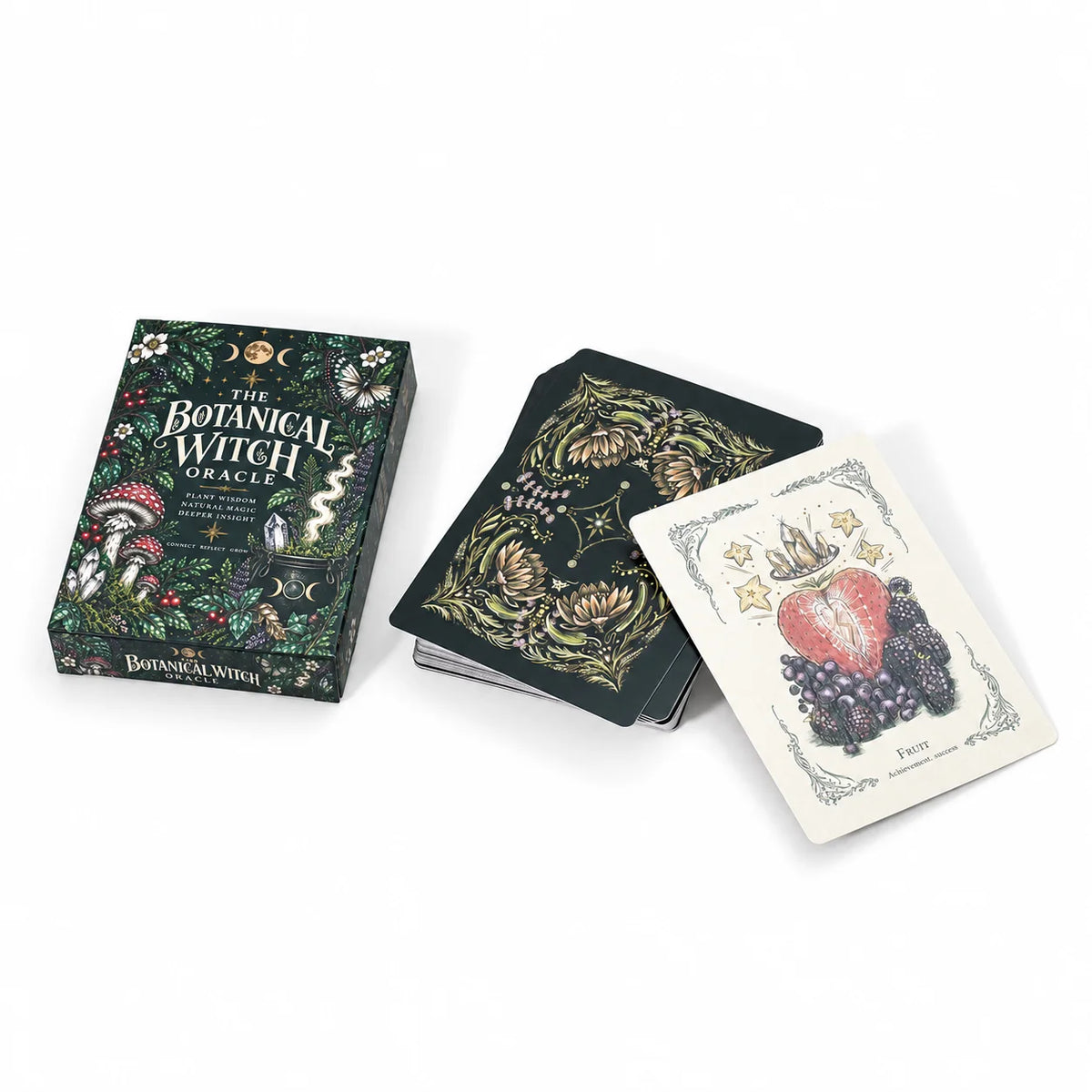 The Botanical Witch Oracle Deck Botanical Oracle Cards for Intuition Self Reflection Plant Wisdom Natural Magic Spiritual Guidan