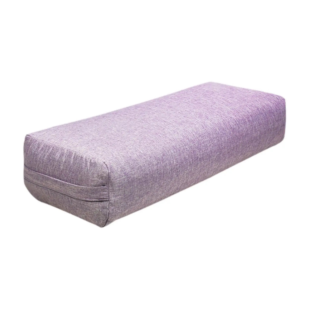 Skin Friendly Sponge Yoga Bolster Pillow for Rest Sleep and Office Washable Support Block for Yoga Accessories