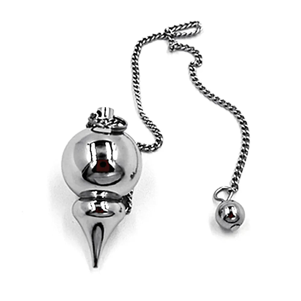 Wholesale, Metal Pendulum For Dowsing Divination Healing Spiritual Wicca Women Men Amulet Screw Shape Pendule Radiestesia Charm
