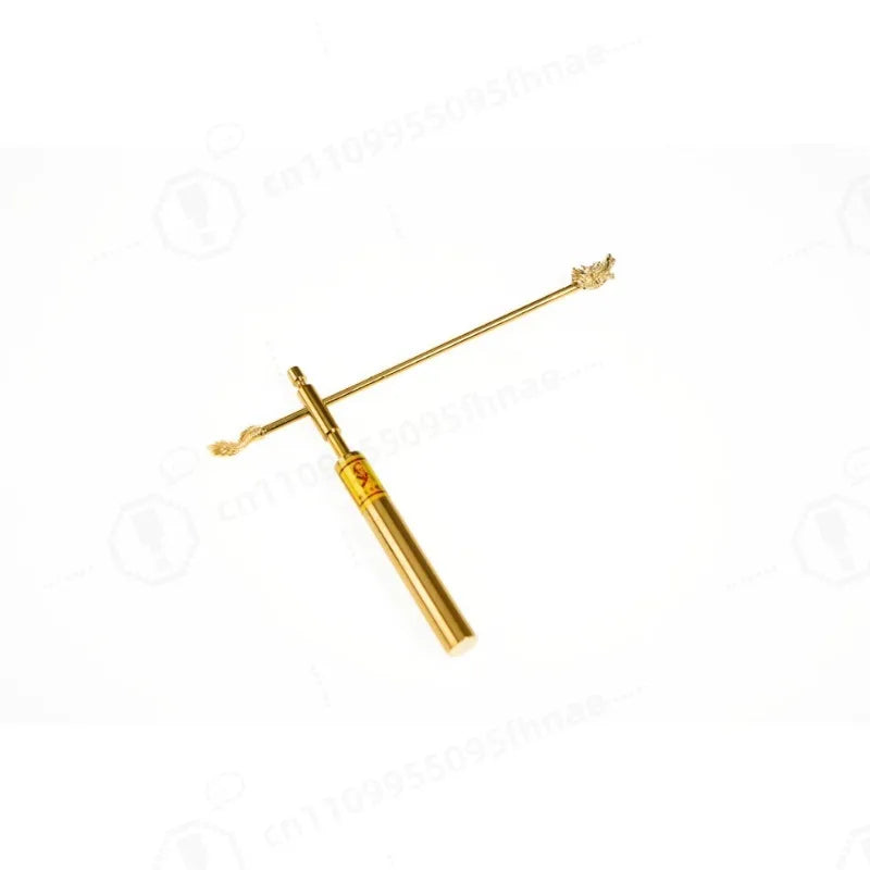 【1 Pair】Dowsing Rod Pure Copper Yanggong Dragon Ruler,  Finding, Point Point, Energy Magnetic Field, Feng Shui Detection