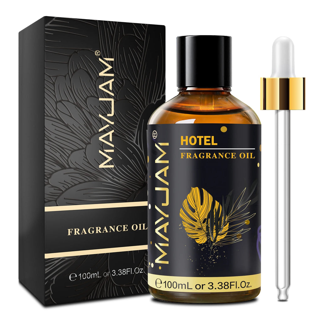 MAYJAM Fragrance Oil Hotel Lilac Forest Pine Bay Rum Chocolate White Santal Scents for Diffuser Candle Making 100ml Aroma Oil