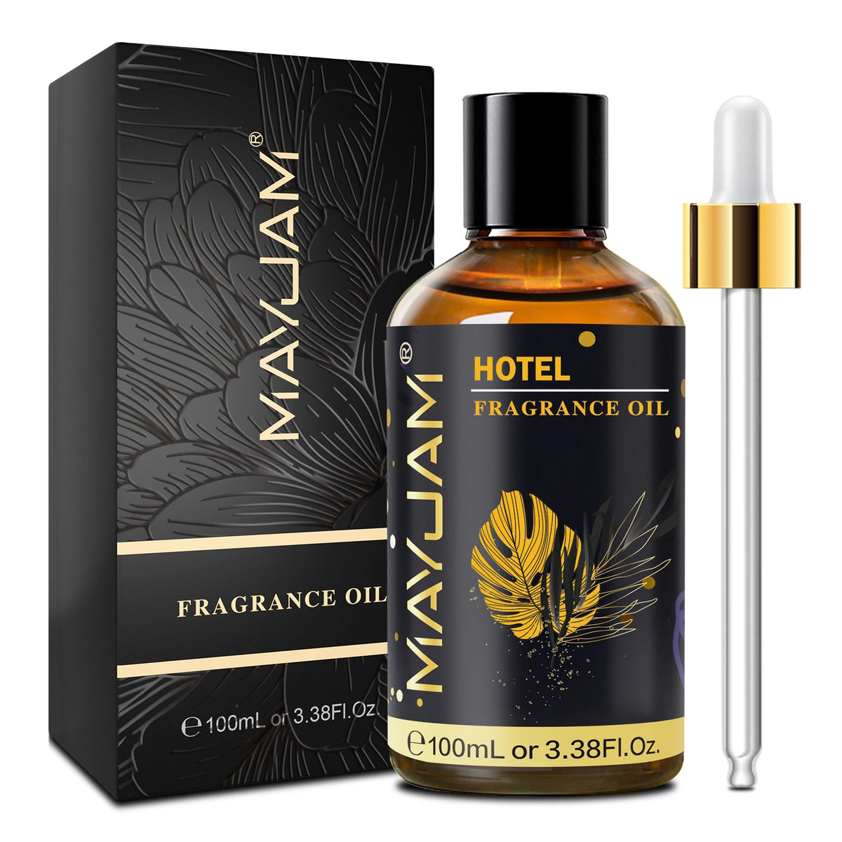 MAYJAM Fragrance Oil Hotel Lilac Forest Pine Bay Rum Chocolate White Santal Scents for Diffuser Candle Making 100ml Aroma Oil
