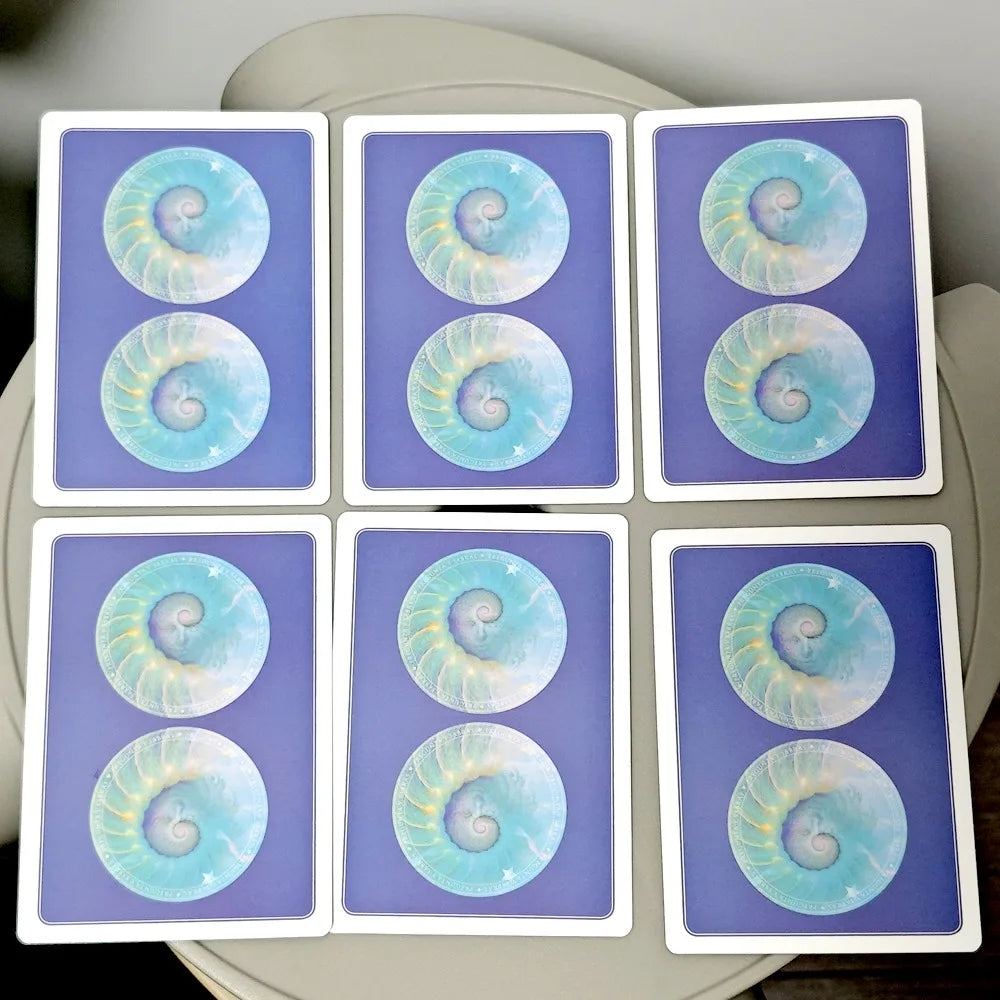 Oracle of Wisdom To Make Decisions In Life 10.5*7.5cm 52 Divination Oracle Cards Spanish Edition